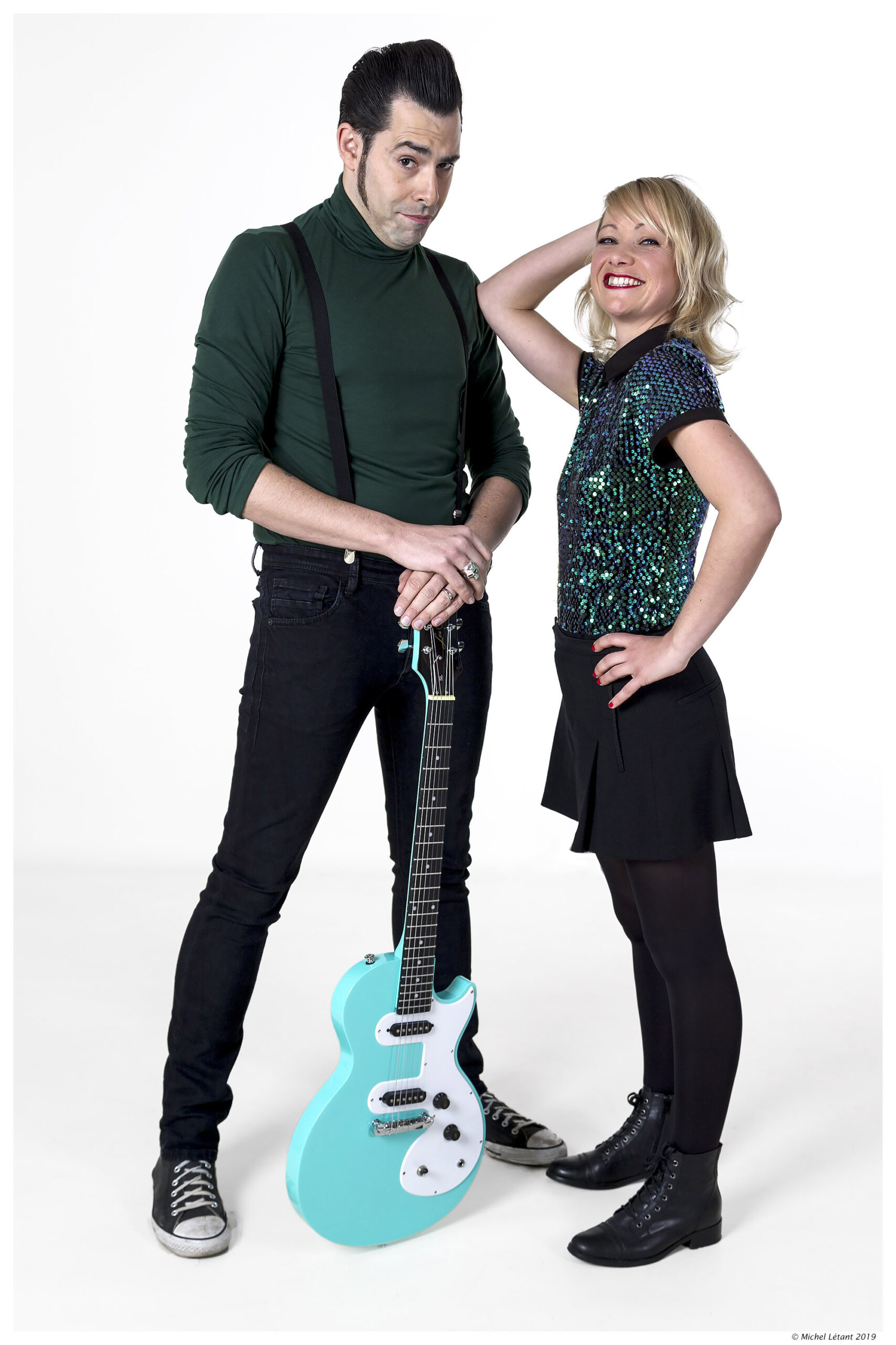 Studio avec Virginie Lacour et Laurent De Carvalho